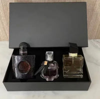 Yves Saint Laurent (YSL) Women's Fragrance Discovery Set – Black Opium, Mon Paris & Libre (3-Piece Gift Box)
